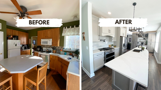 Kitchen Transformation in Lindenhurst, IL: Small Kitchen, Big Impact