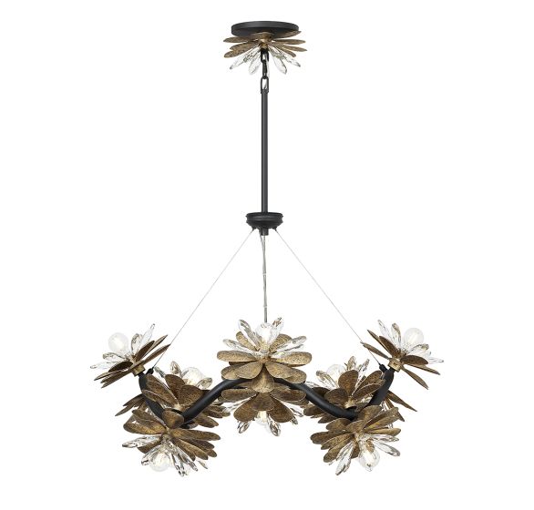 Giselle 16-Light Chandelier in Dephine