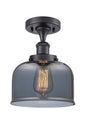 One Light Semi-Flush Mount