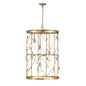 Lexington 5-Light Pendant in Burnished Brass