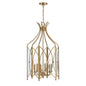 Enclave 6-Light Pendant in Noble Brass