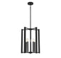 Benson 5-Light Pendant in Matte Black