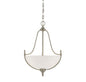 Herndon 3-Light Pendant in Satin Nickel