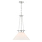 Myers 1-Light Pendant in Polished Nickel