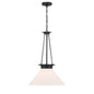 Myers 1-Light Pendant in Matte Black