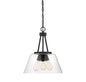 Calhoun 3-Light Pendant in Matte Black