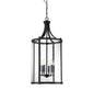 Penrose 6-Light Pendant in Black