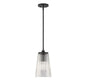 Chantilly 1-Light Pendant in Matte Black