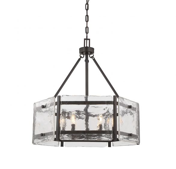 Glenwood 6-Light Pendant in English Bronze