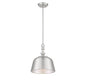 Berg 1-Light Pendant in Satin Nickel