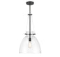 Foster 1-Light Pendant in Matte Black