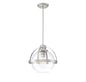 Pendleton 1-Light Pendant in Satin Nickel