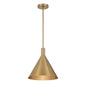 Pharos 1-Light Pendant in Noble Brass by Breegan Jane