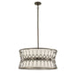 Joliet 6-Light Pendant in Rumba