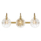 Addison 3-Light Bathroom Vanity Light in Warm Brass