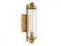 Pike 1-Light Wall Sconce in Warm Brass