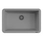 Ruvati 30-inch Granite Composite Workstation Urban Gray Dual Mount Kitchen Sink - RVG2310UG