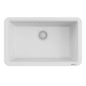 Ruvati 30-inch Granite Composite Workstation White Dual Mount Kitchen Sink - RVG2310WH