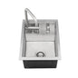 Ruvati 20 inch Stainless Steel RV Sink With Concealed Faucet and Soap DIspenser - RVH8272ST