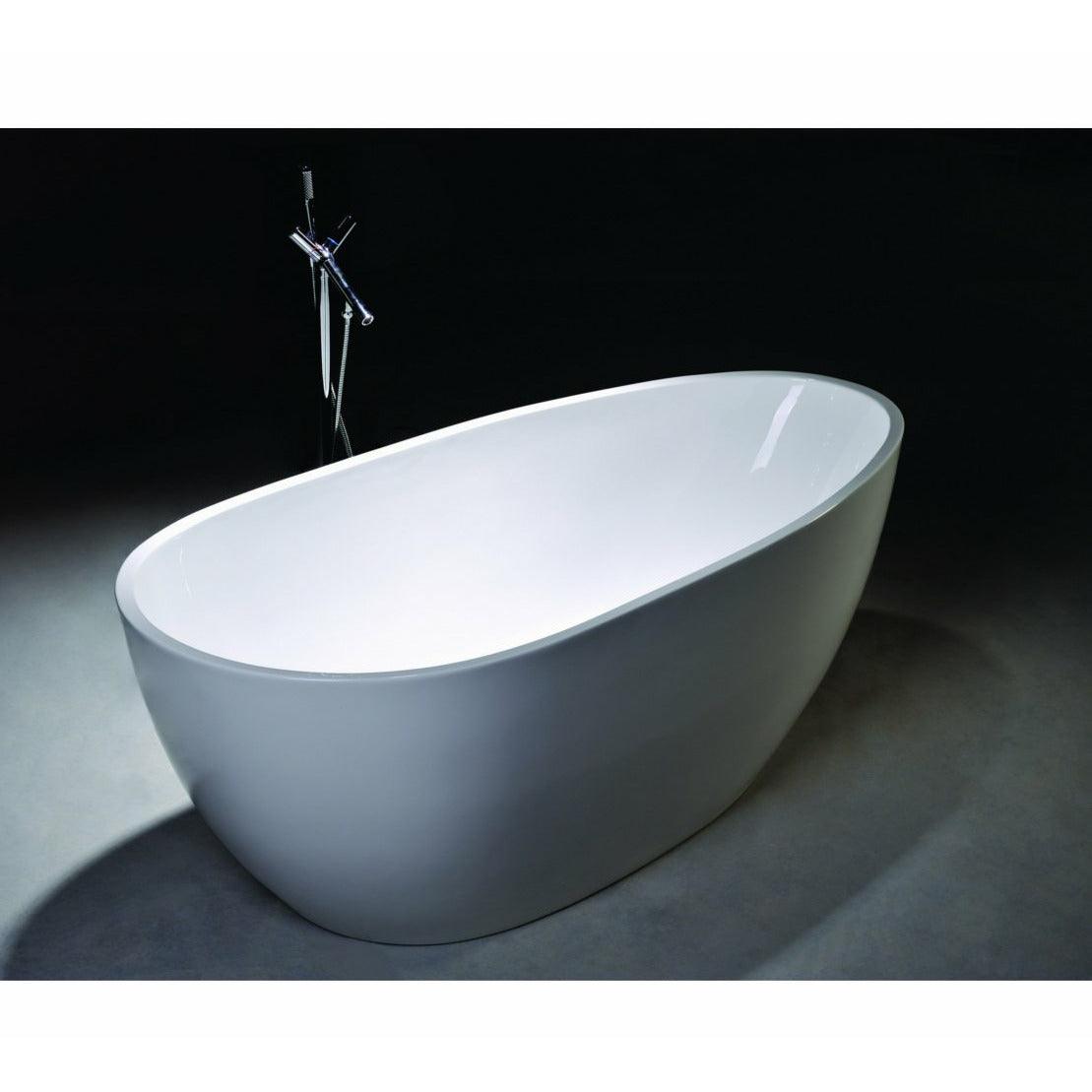 Legion White Acrylic Soaking Tub WE6515-J