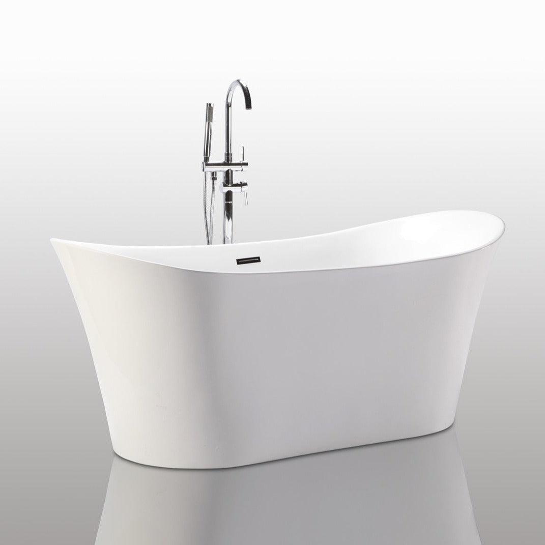 Legion White Acrylic Soaking Tub WE6805-J - Sea & Stone Bath