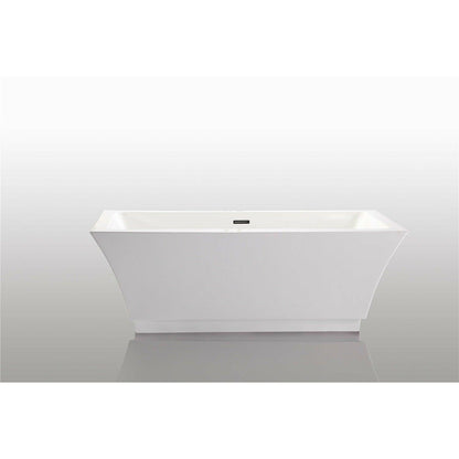 Legion White Acrylic Soaking Tub WE6817-J