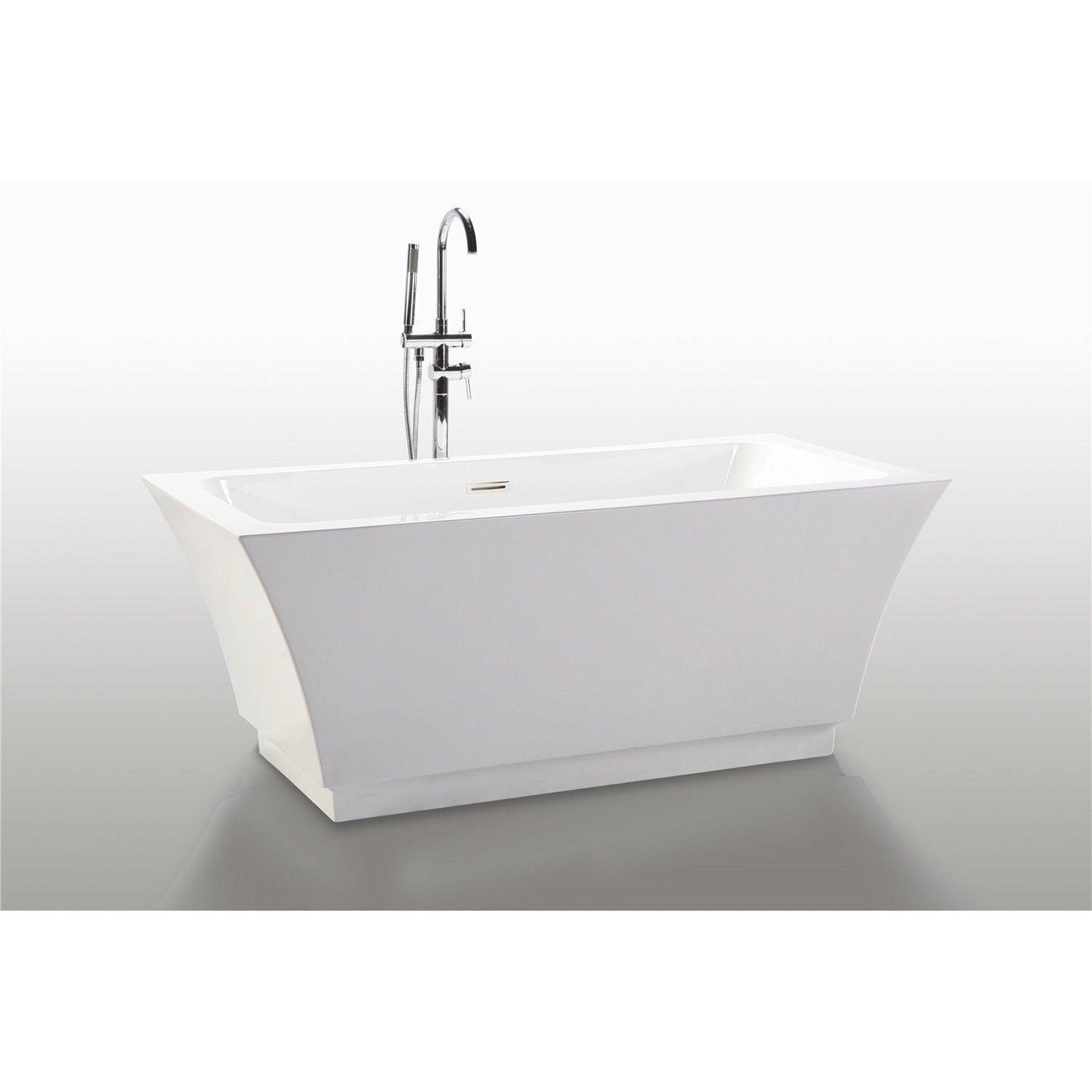 Legion White Acrylic Soaking Tub WE6817-J