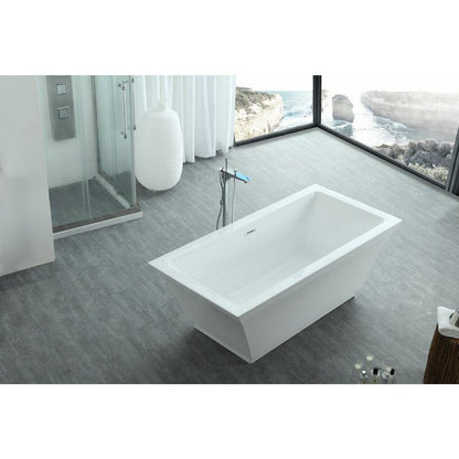 Legion White Acrylic Soaking Tub WE6817-J