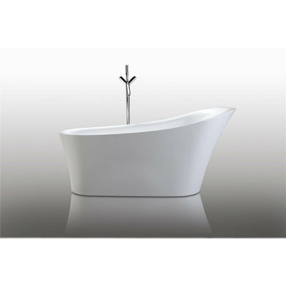 Legion White Acrylic Soaking Tub WE6843-J