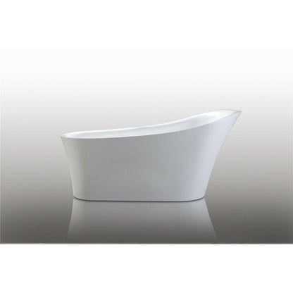 Legion White Acrylic Soaking Tub WE6843-J