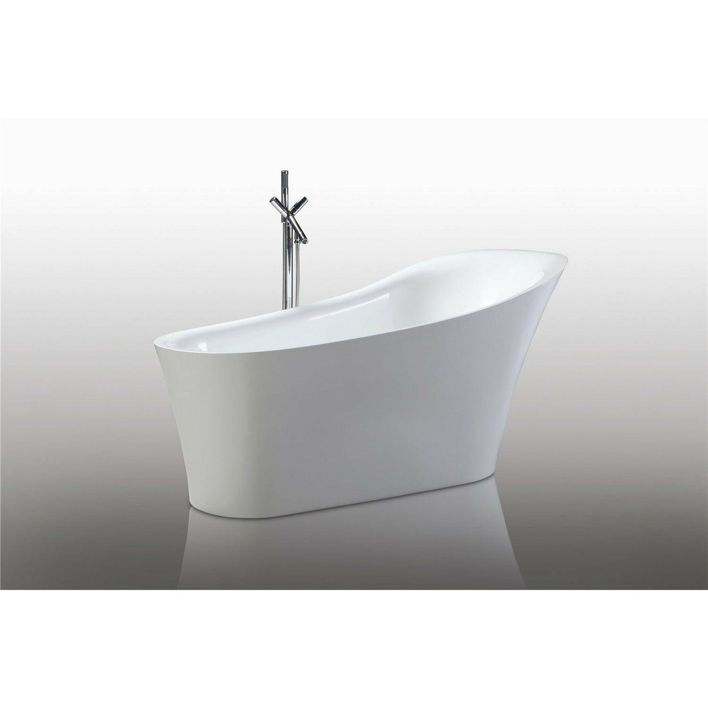 Legion White Acrylic Soaking Tub WE6843-J