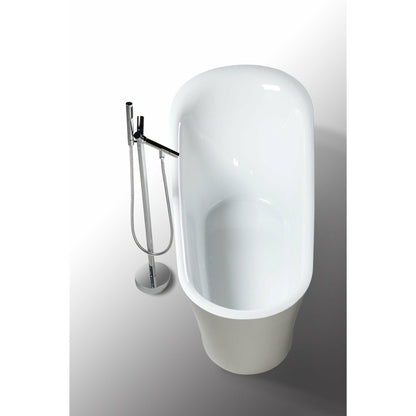 Legion White Acrylic Soaking Tub WE6843-J