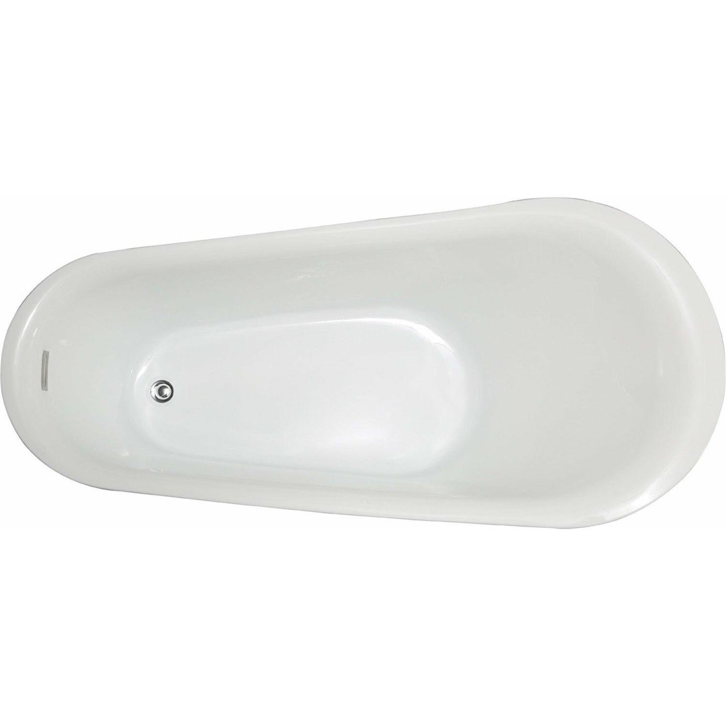 Legion White Acrylic Soaking Tub WE6843-J