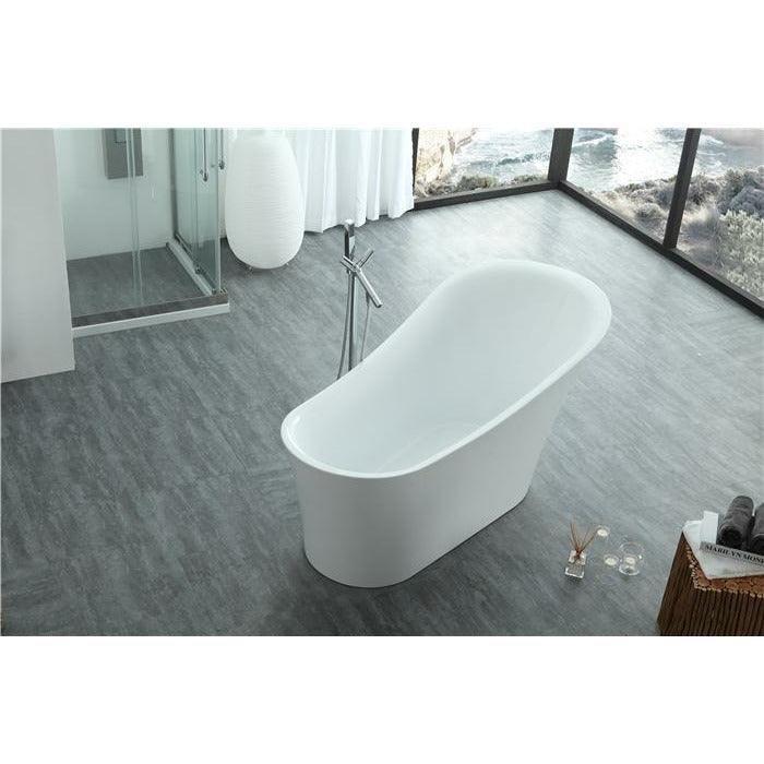 Legion White Acrylic Soaking Tub WE6843-J