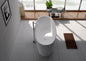 Legion Furniture WJ8602-W 62.2" Solid Surface Bathtub