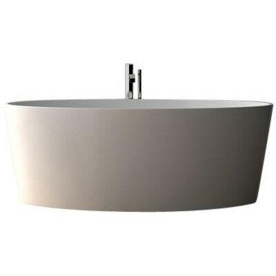 Legion White Solid Surface Soaking Tub WJ8617-W