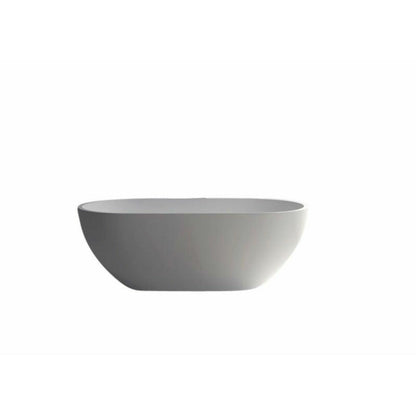 Legion White Solid Surface Soaking Tub WJ8619-W