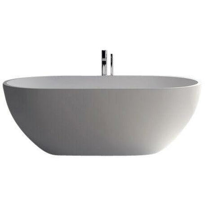 Legion White Solid Surface Soaking Tub WJ8619-W