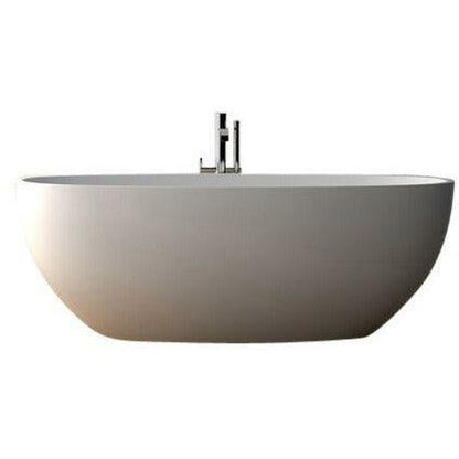 Legion White Solid Surface Soaking Tub WJ8628-W