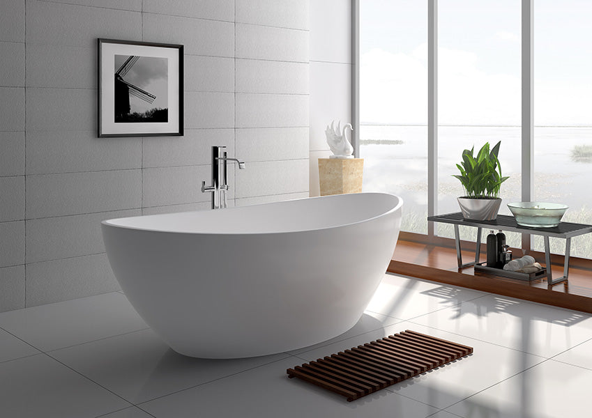 Legion Furniture WJ8643-W-L 71" Bath Tub