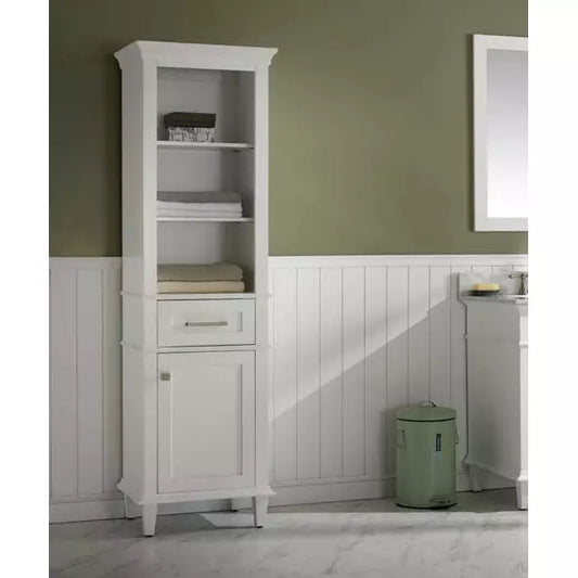 Legion Furniture 21" White Linen Cabinet WLF2221-W-LC