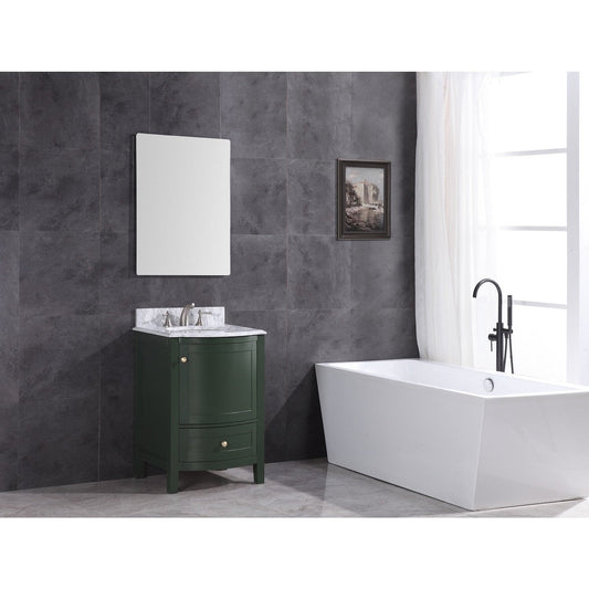 Legion Furniture 24" Vogue Green Bathroom Vanity - Pvc WT9309-24-VG-PVC