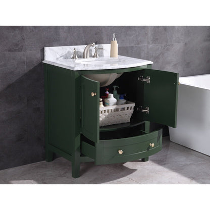 Legion Furniture 30" Vogue Green Bathroom Vanity - Pvc WT9309-30-VG-PVC