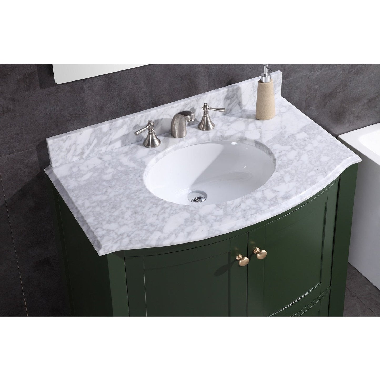 Legion Furniture 36" Vogue Green Bathroom Vanity - Pvc WT9309-36-VG-PVC