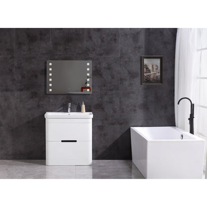 Legion Furniture 32" Bathroom Vanity With Led Mirror- Pvc WT9329-32-PVC