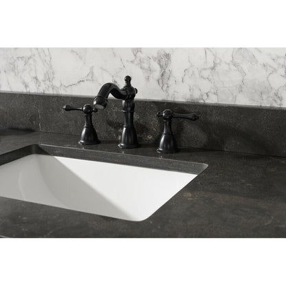 Brushed Nickel Widespread Bathroom Faucet with Drain Assembly