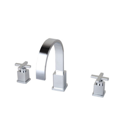 ZY2511-C Legion Furniture Widespread Double Handle Bathroom Faucet with Drain Assembly