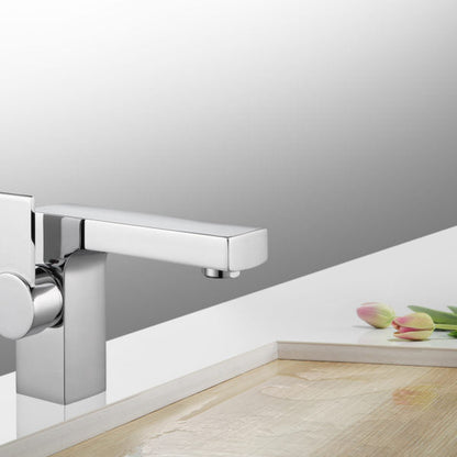 ZY6053-C Legion Furniture Single Hole Single Handle Bathroom Faucet with Drain Assembly