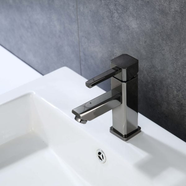 ZY6301-GB Legion Furniture Single Hole Single Handle Bathroom Faucet with Drain Assembly