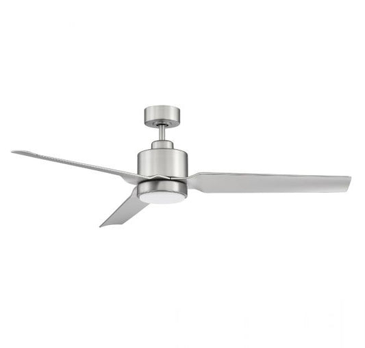 52" LED Ceiling Fan in Brushed Nickel